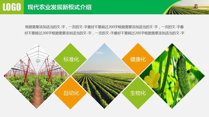 农业招商农产品宣传-PPT模板